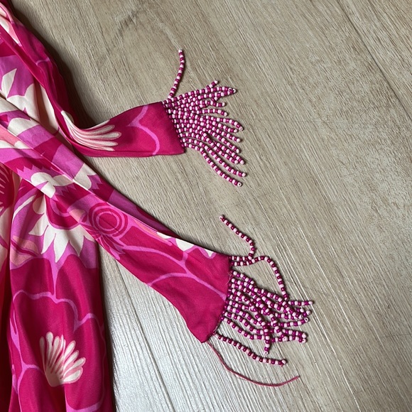 FARM RIO Tropical Groove Shirt Dress SIZE MEDIUM 0810 - Picture 8 of 9